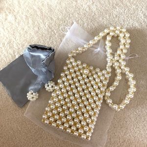 Brand new & Used Pearl Bag shoulder crossbody bag